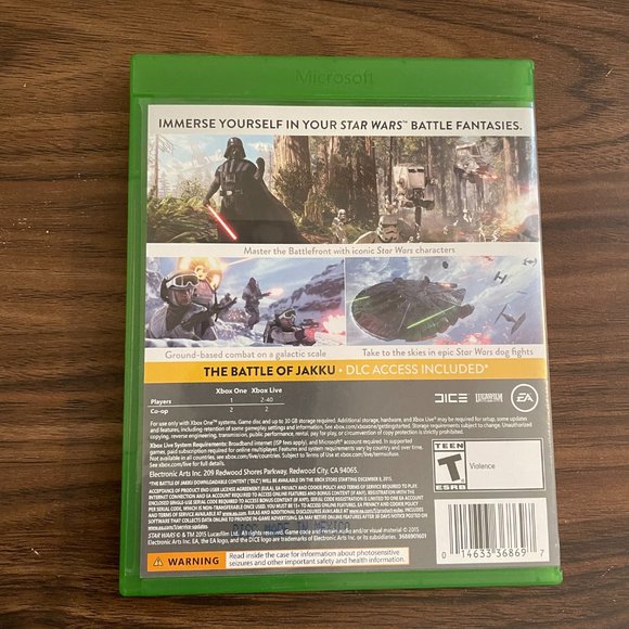 Star Wars Battlefront Xbox One Video Game - Picture 2 of 2